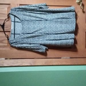 Maria Gabrielle Black/White Top